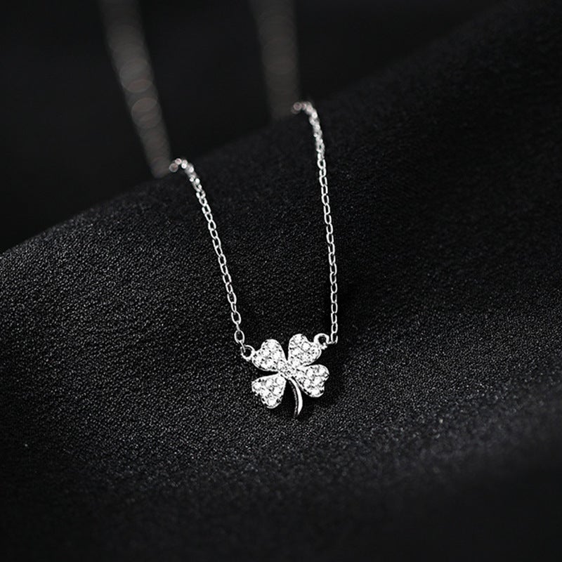 2021 New Double Layer Butterfly Sterling Silver Necklace Women'S Ins Niche Design High-Grade Clavicle Chain Jewelry Pendant - Image 1
